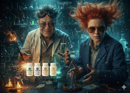 Stylized Cognijive lab scene